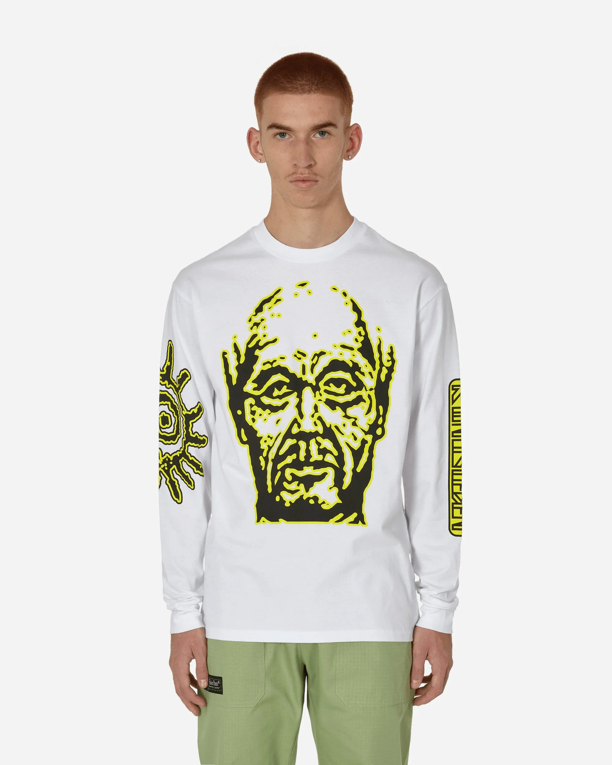 Gewünschtes Langarm-T-Shirt Weiß