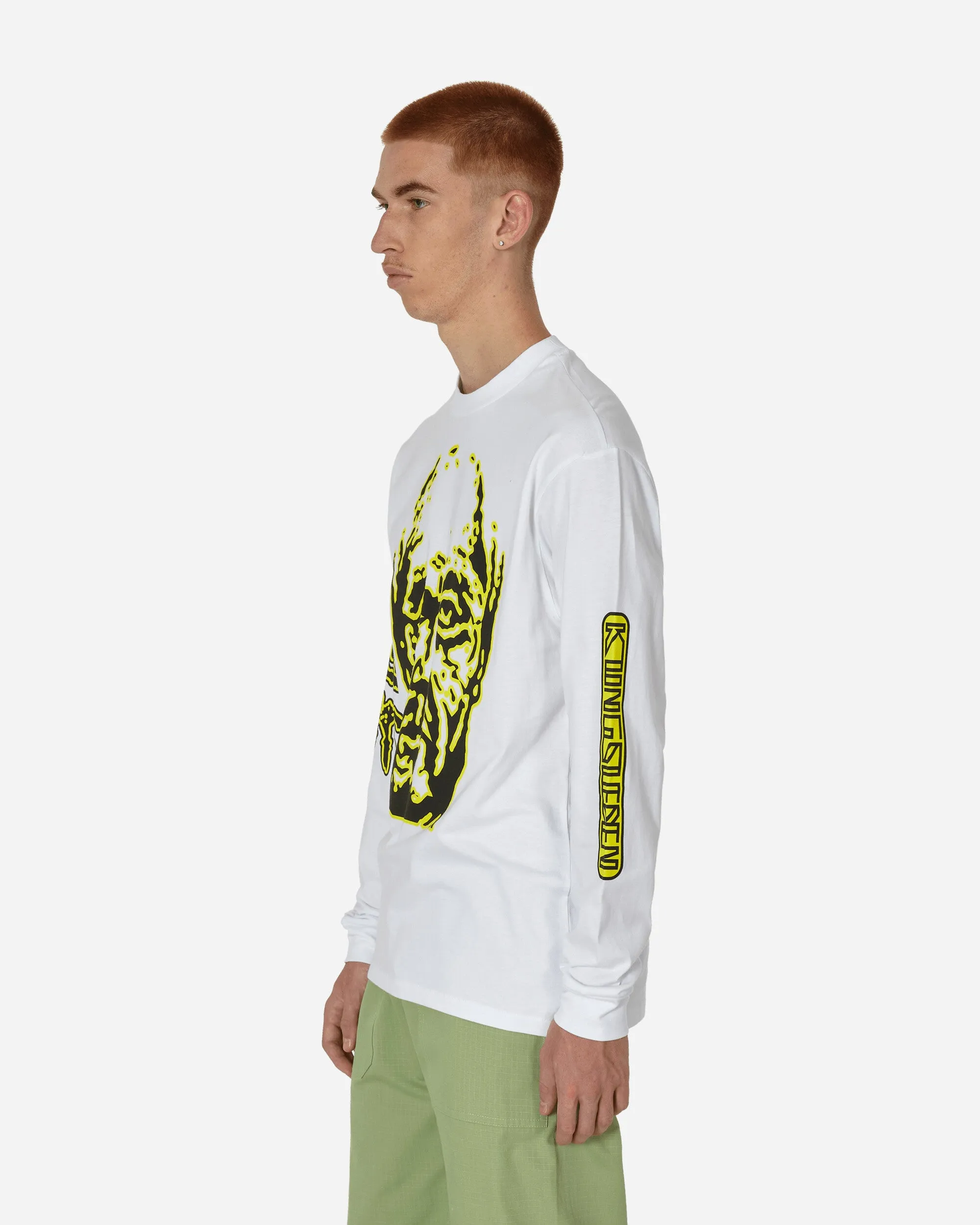 Gewünschtes Langarm-T-Shirt Weiß