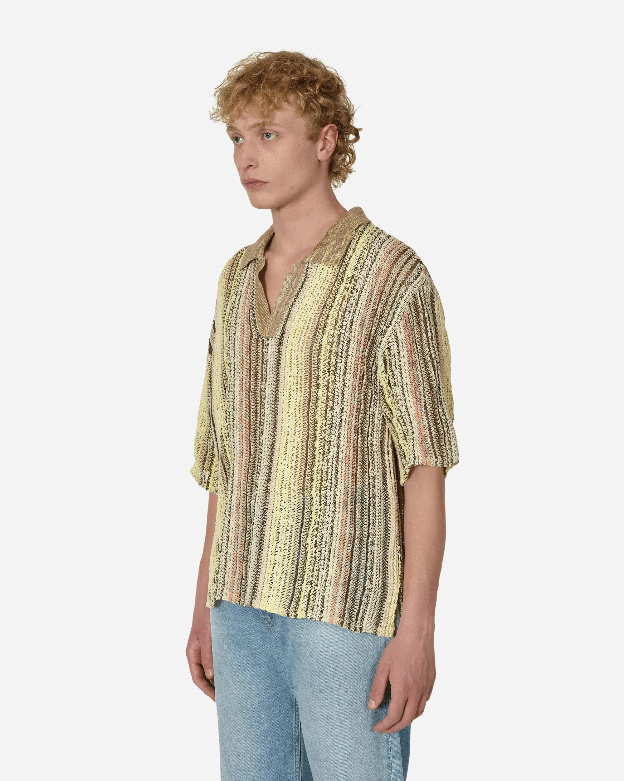Warp Polohemd Hellbeige