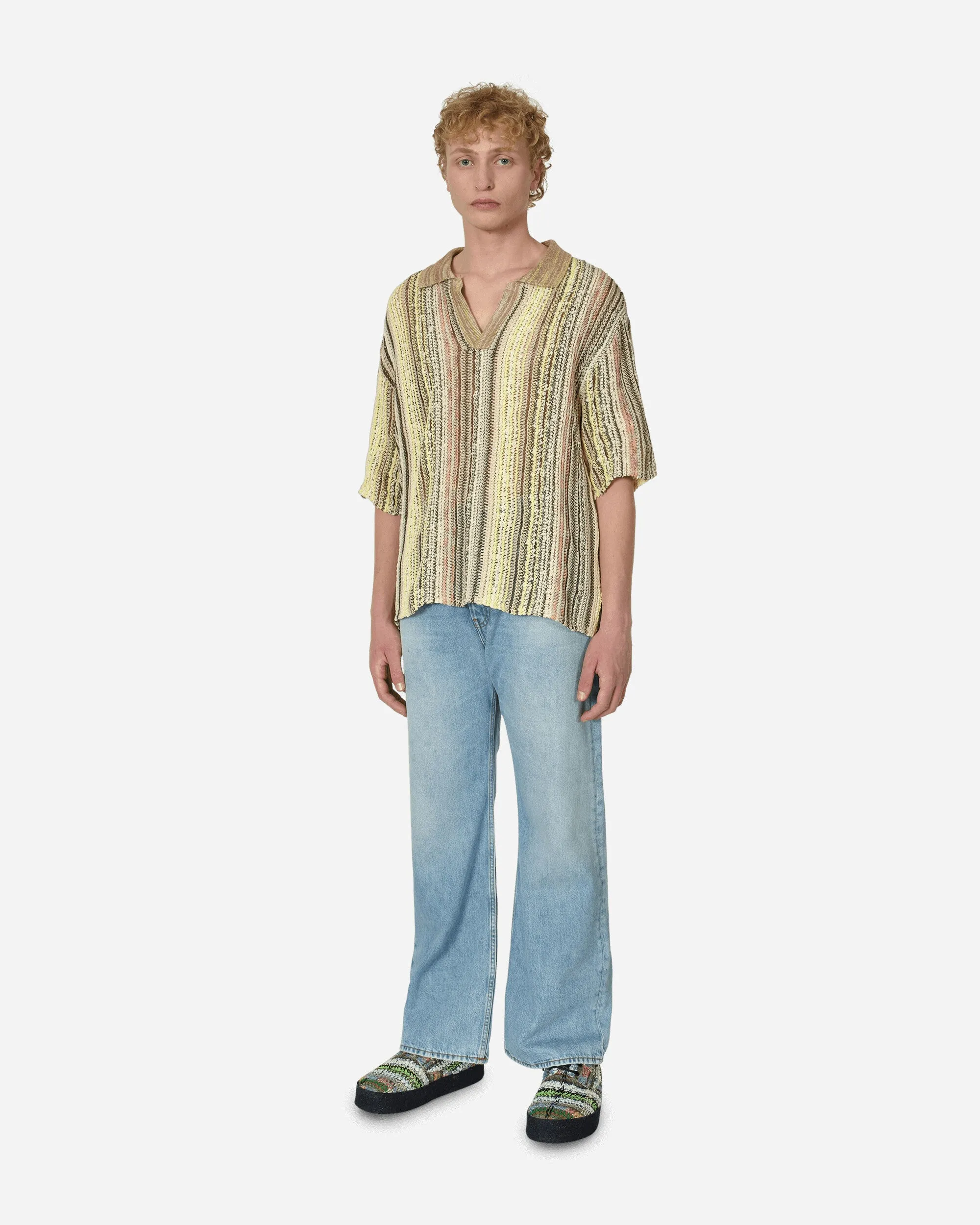 Warp Polohemd Hellbeige