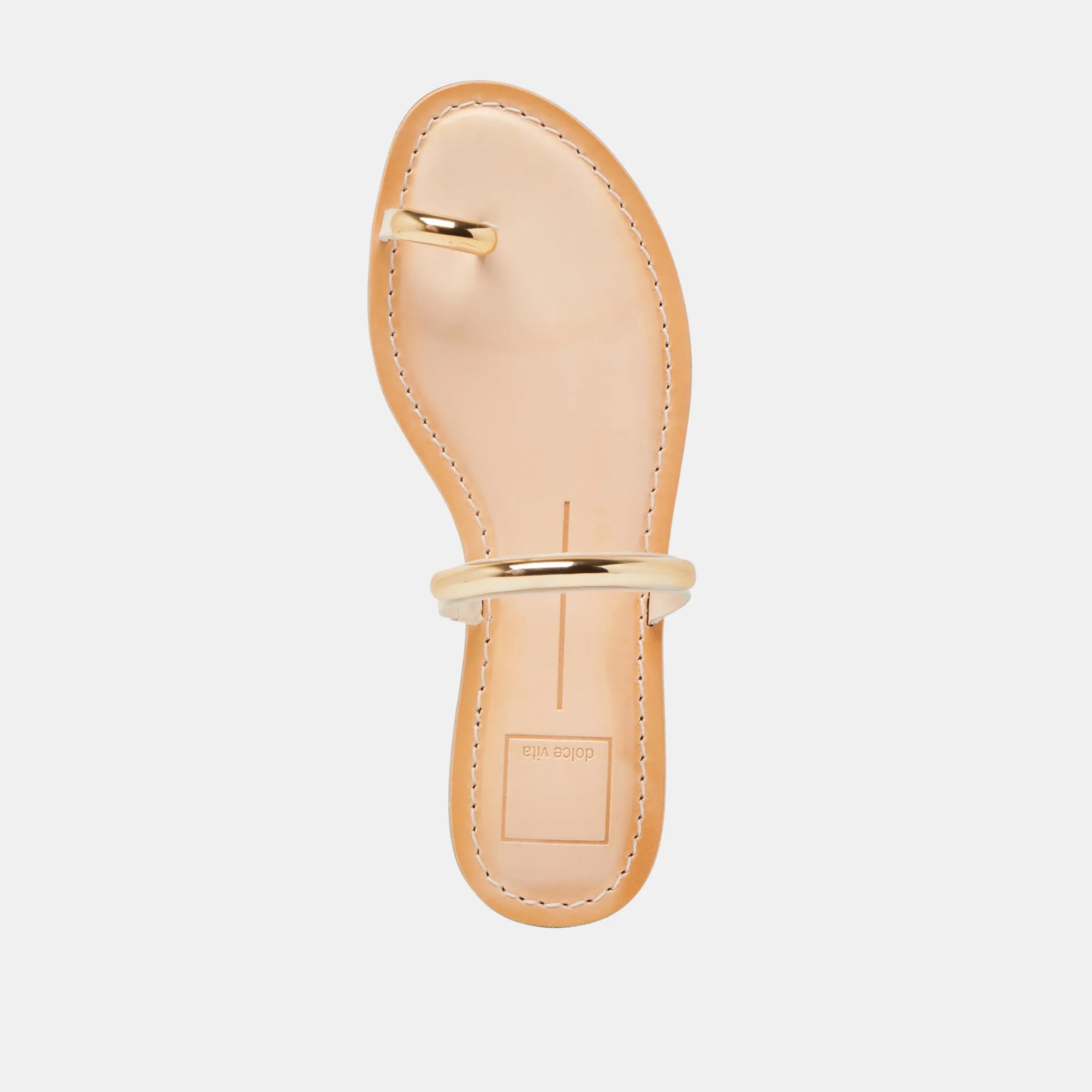 WINK WEITE SANDALEN KNOCHENLEDER