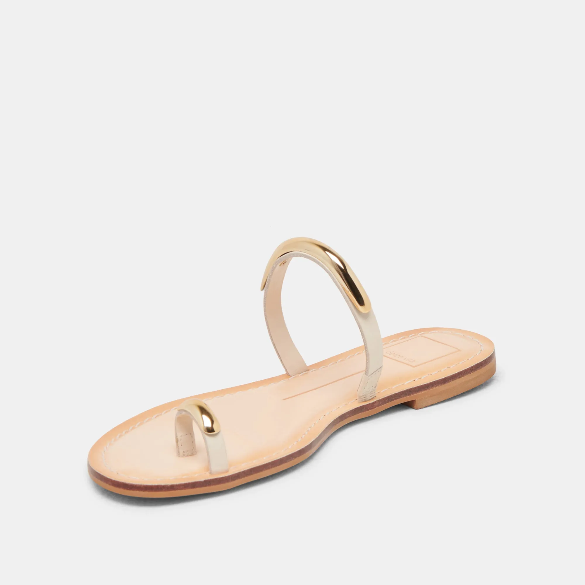 WINK WEITE SANDALEN KNOCHENLEDER