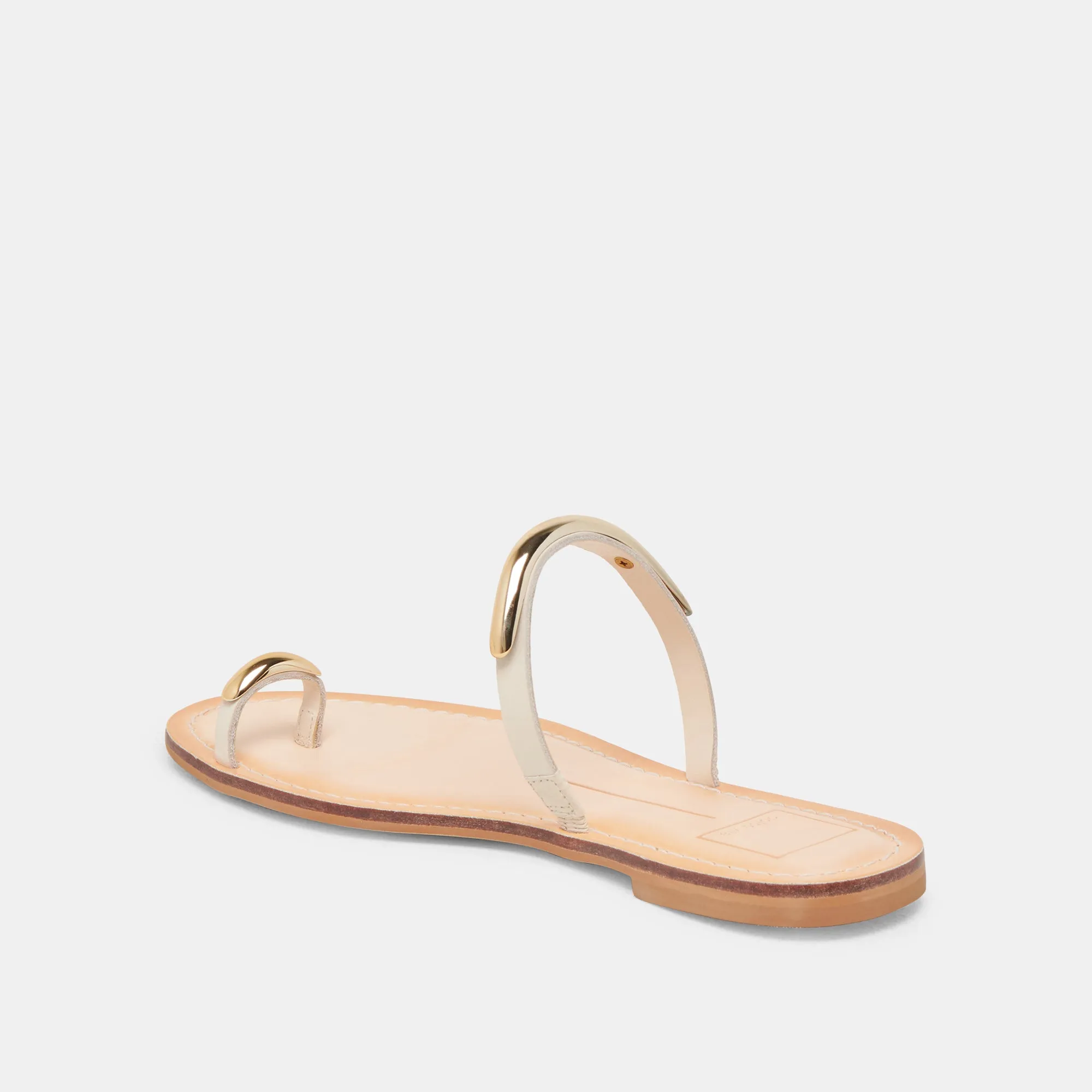 WINK WEITE SANDALEN KNOCHENLEDER