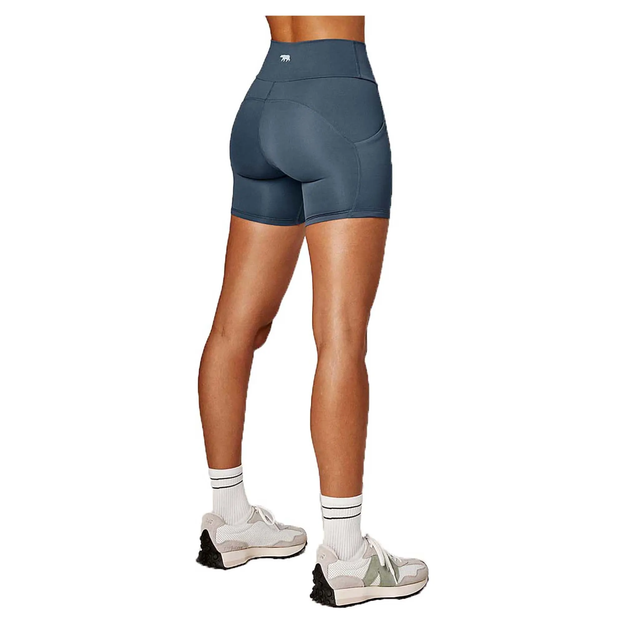 Damens Ab Taillierte Camelflage Nahtlose 6-Zoll-Fahrradshorts