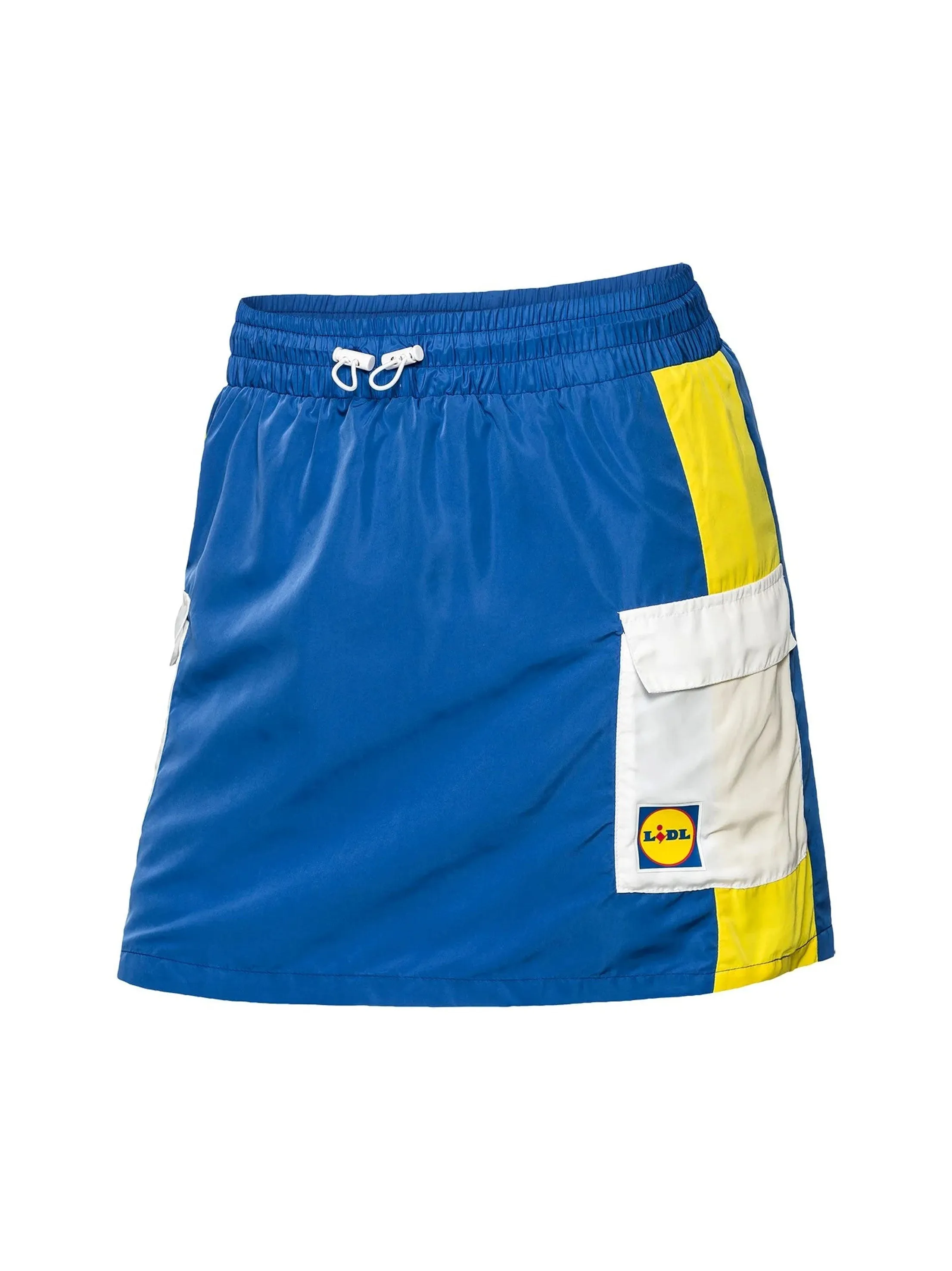 Damen-Sportrock mit Farbblock-Design, Mehrfarbig