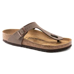 Frauen Gizeh Sandalen in Mokka