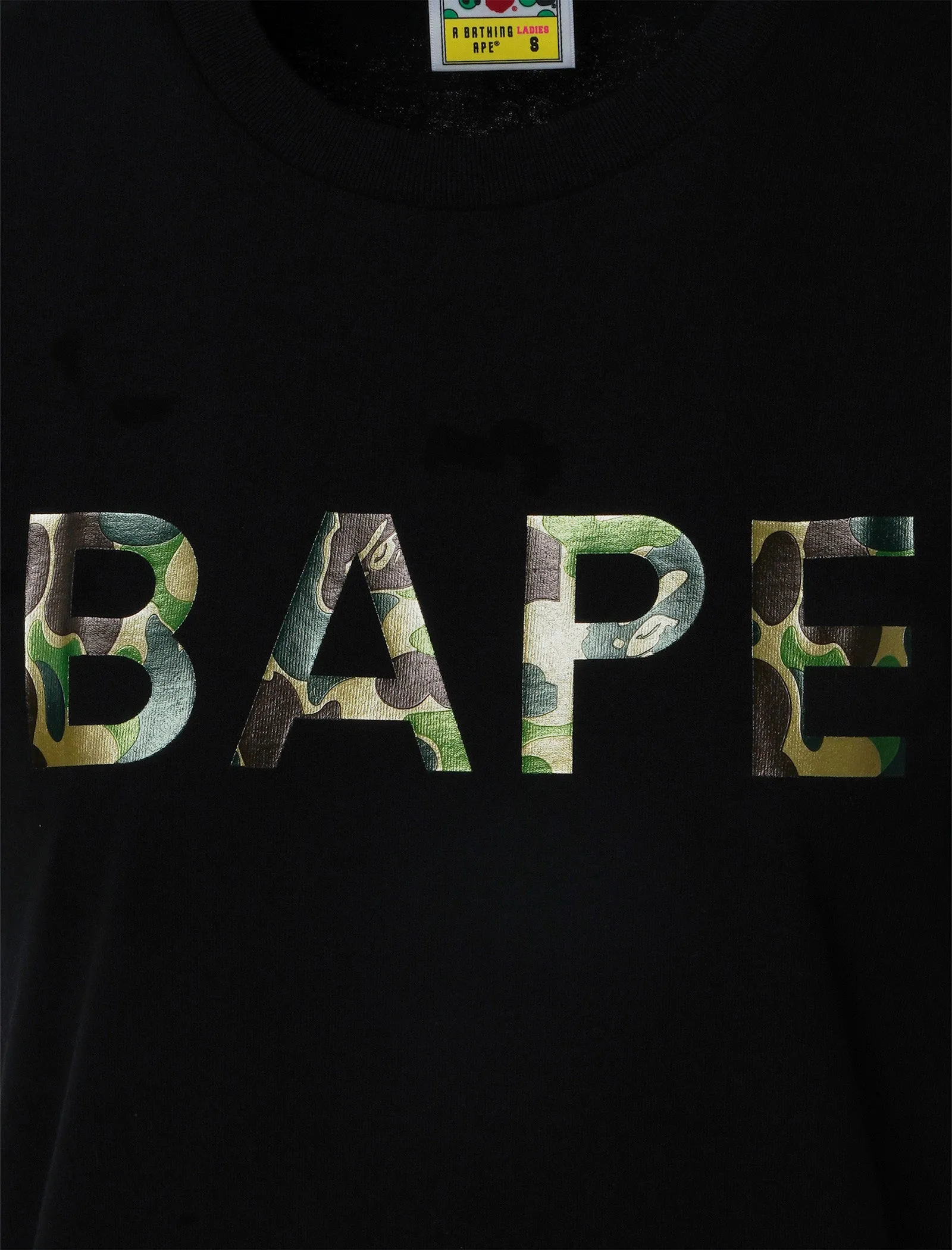 DAMEN GLITZER BAPE T-SHIRT