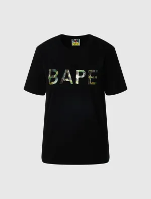 DAMEN GLITZER BAPE T-SHIRT