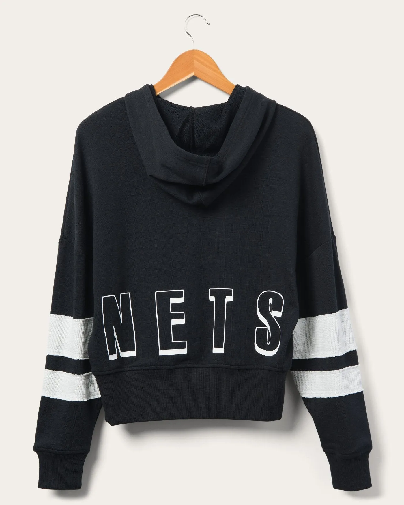 Damen Nets Overtime Gestreiftes Fleece Hoodie