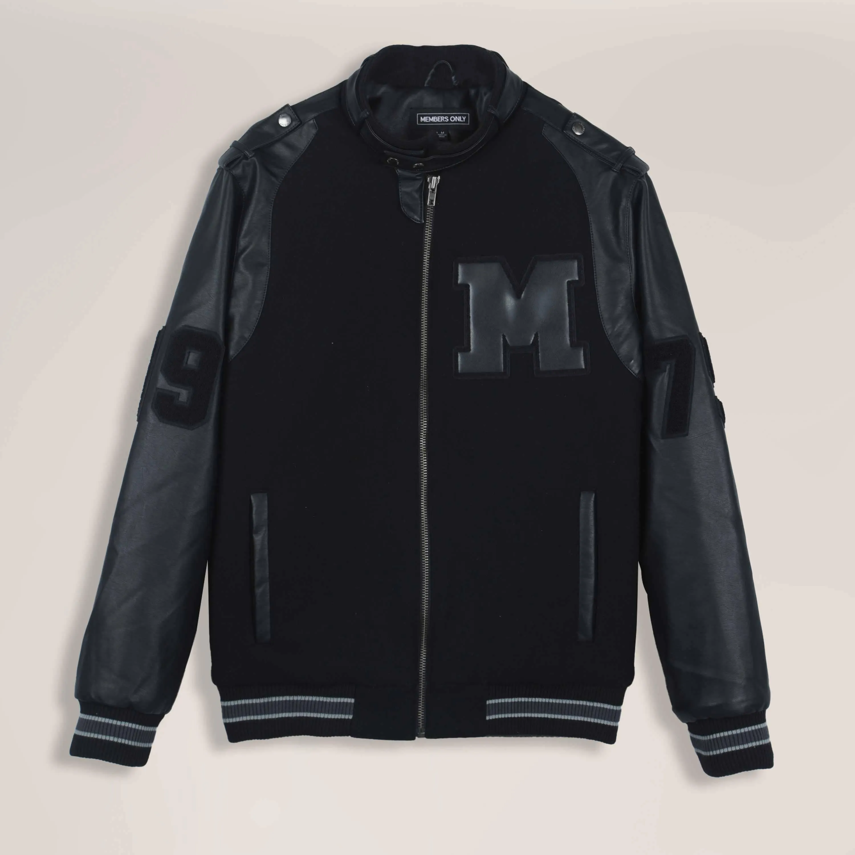 Damengröße Übergroße Varsity Jacke