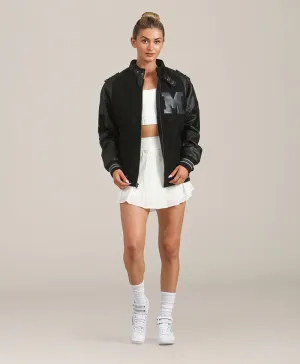 Damengröße Übergroße Varsity Jacke