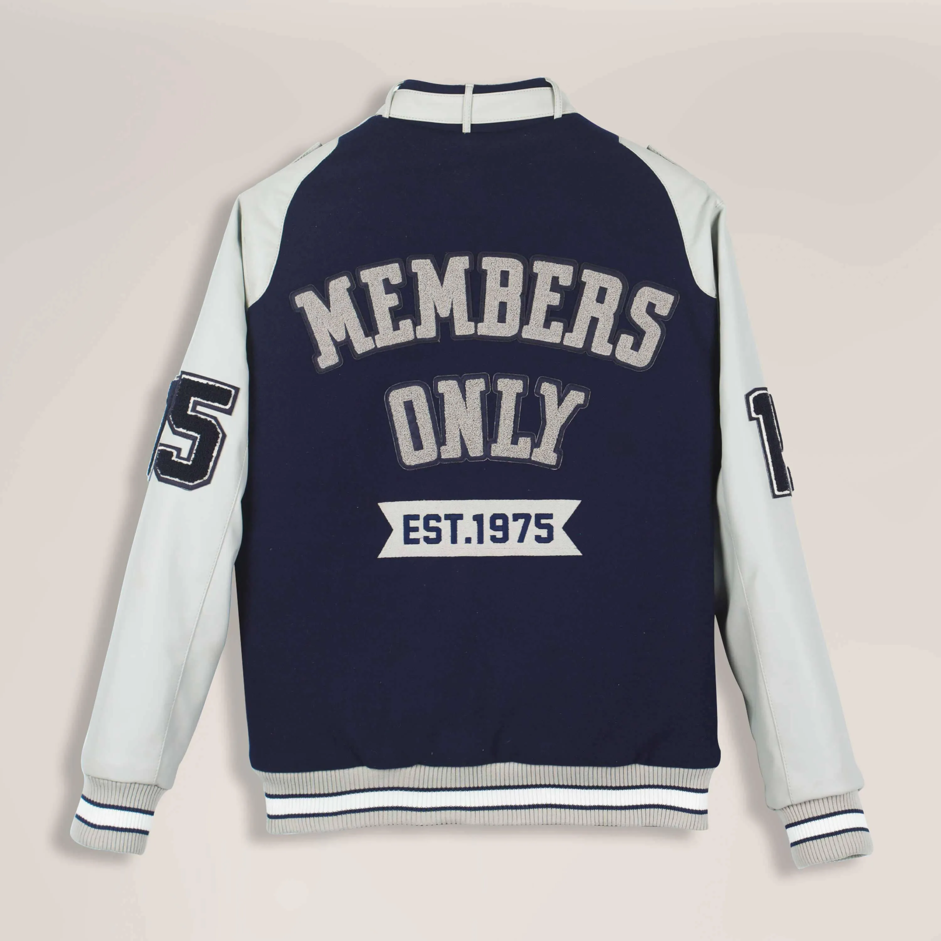Damengröße Übergroße Varsity Jacke