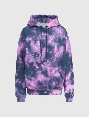 DAMEN TIE DYE PFEIL KAPUZENPULLOVER