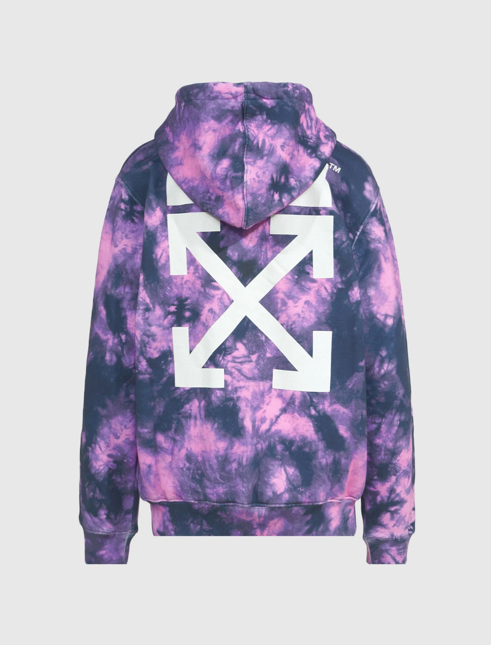 DAMEN TIE DYE PFEIL KAPUZENPULLOVER