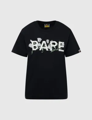 DAMEN TULPEN-LOGO T-SHIRT