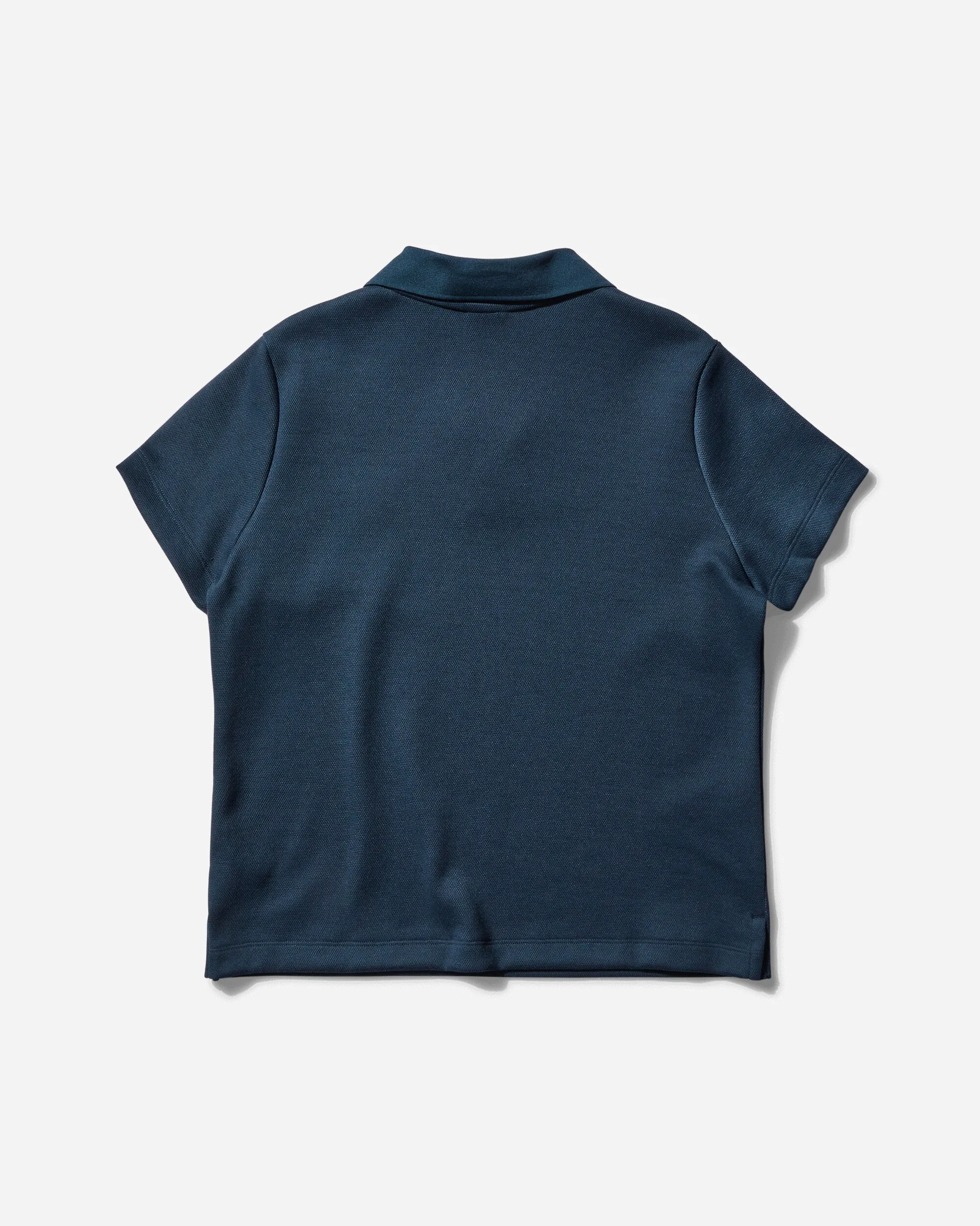 Yoon Ahn Damen-Kurzarmpolo in Marineblau