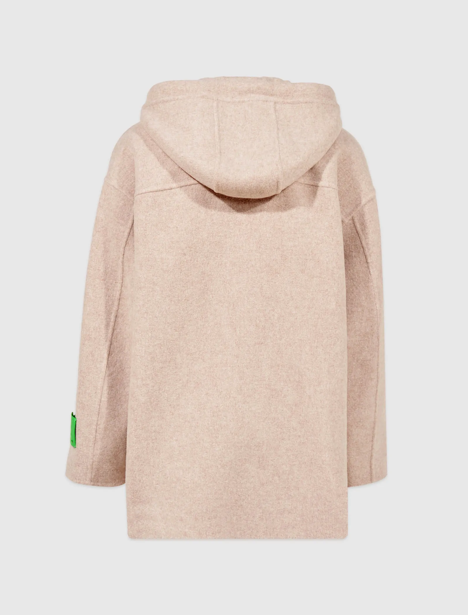 WOOL OVER ZIP KAPUZENPULLOVER