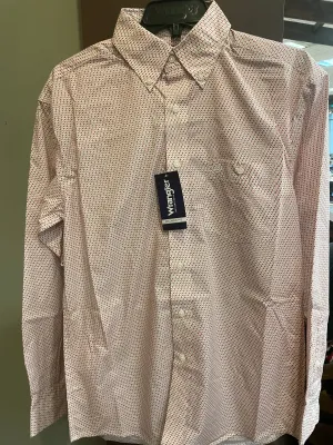 Wrangler Classic Langarmhemd in Rot von Wrangler Clothing