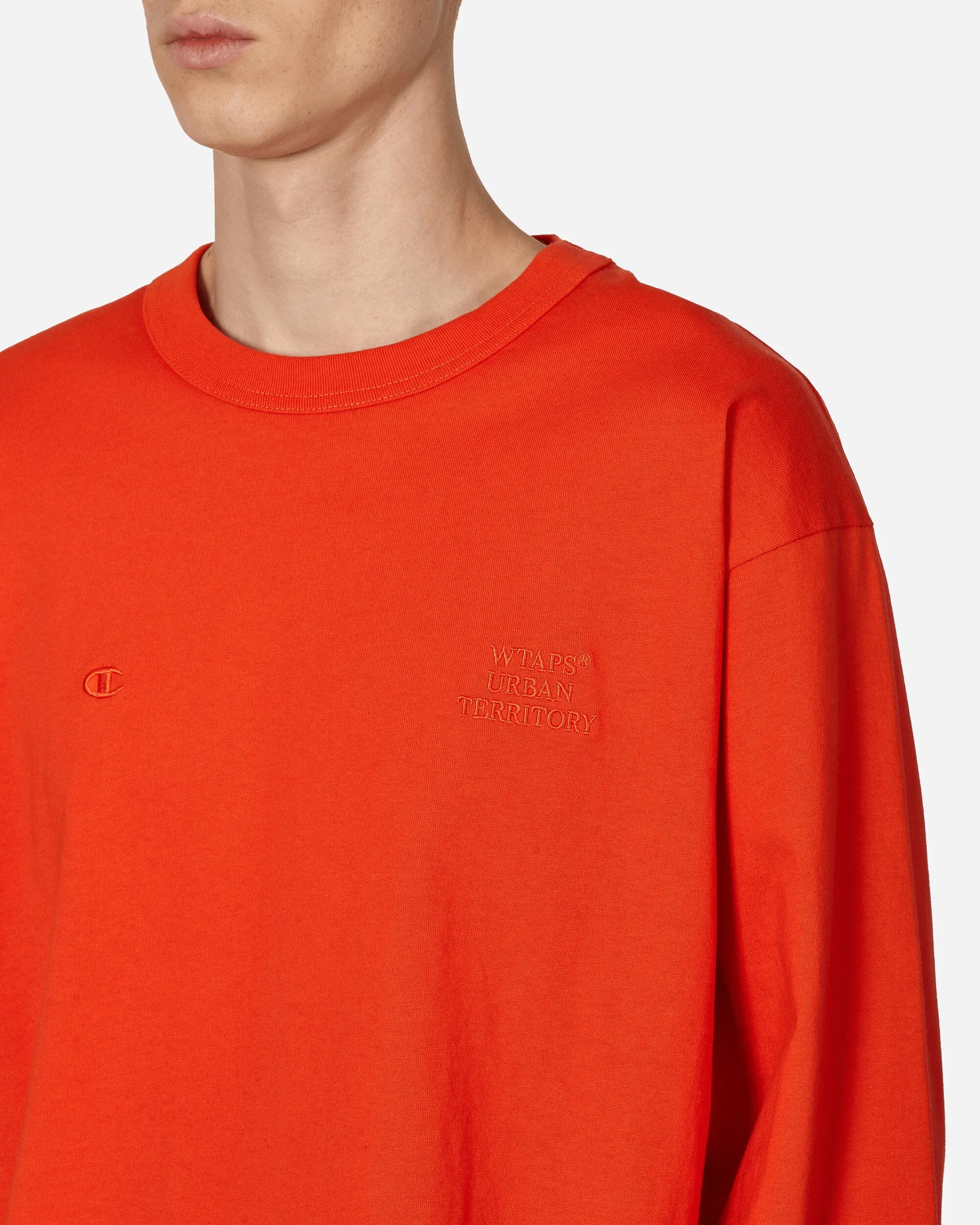 WTAPS Academy Langarmshirt Orange