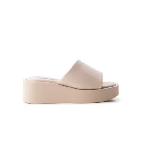 Yashi Beige Leder