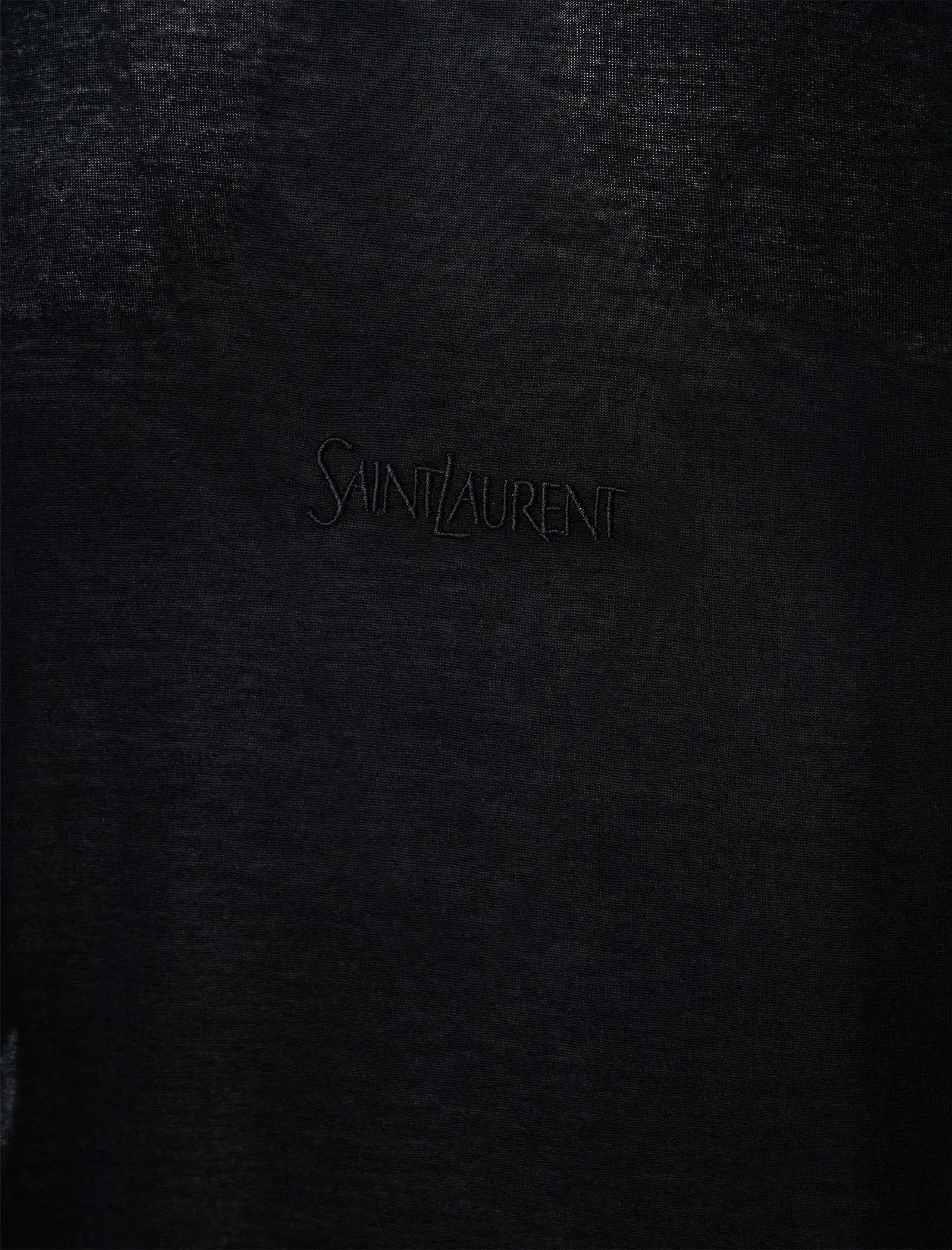 YSL RUNDAUSSCHNITT T-SHIRT